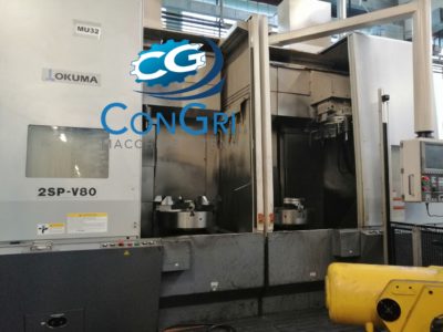 Isola di lavoro completa Makino A71 - Okuma 2SP 80V - Zeiss Gage Max - robot Fanuc 200 KG - immagine 7