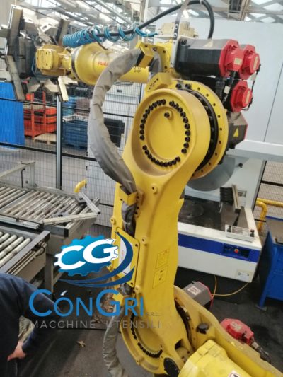 Isola di lavoro completa Makino A71 - Okuma 2SP 80V - Zeiss Gage Max - robot Fanuc 200 KG - immagine 6
