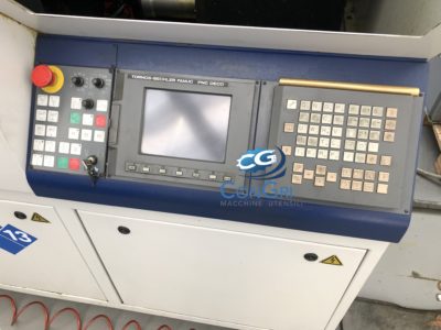 Model Deco 13 sliding headstock lathe by Tornos complete with Genius 226 bar feeder by Iemca - Image 8