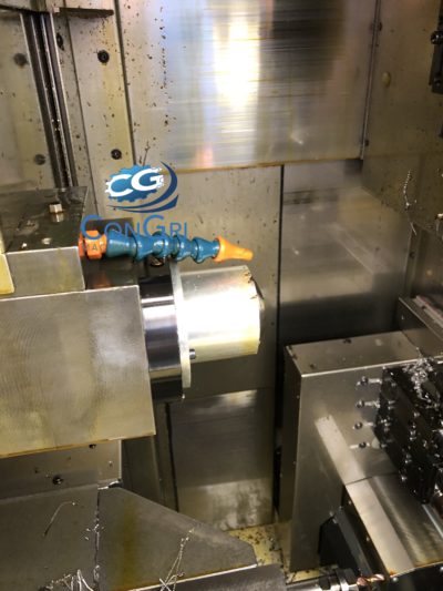 Tornio a fantina mobile marca Tornos modello Deco 20 completo di caricatore di barre Iemca Mini Boss 325r CNC - immagine 6
