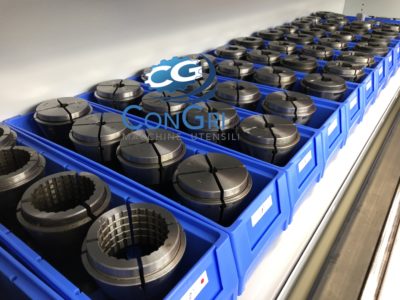Tornio CNC 4 assi con due torrette Graziano Twin 50 da barra completo di caricatore di spezzoni LNS - immagine 10