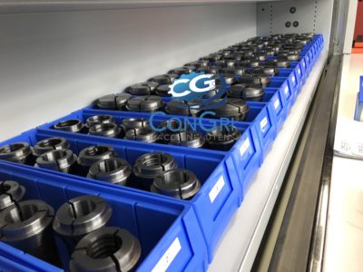 Tornio CNC 4 assi con due torrette Graziano Twin 50 da barra completo di caricatore di spezzoni LNS - immagine 9