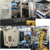 Complete Makino A71 work station - Okuma 2SP 80V - Zeiss Gage Max - robot Fanuc 200 KG