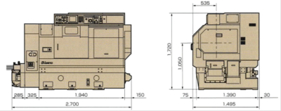 Miyano BNJ-42S CNC lathe with Iemca Boss 545 bar loader - Image 4