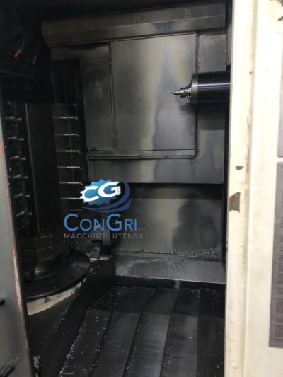 Centro di lavoro orizzontale Kondia HC-400 con 12 pallet controllo Fanuc - immagine 5