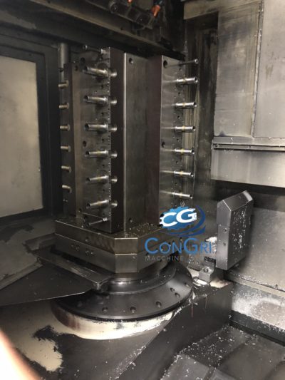 Centro di lavoro orizzontale Kondia HC-400 con 12 pallet controllo Fanuc - immagine 6