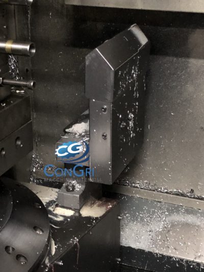 Centro di lavoro orizzontale Kondia HC-400 con 12 pallet controllo Fanuc - immagine 8