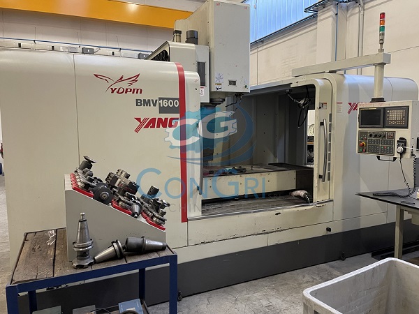 Centro di lavoro verticale Yang modello BMV1600