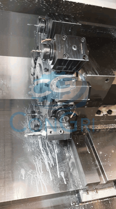 Tornio CNC Takisawa LA-250M con accessori - immagine 3