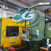 Centro di lavoro a 5 assi CB Ferrari D420 a portale completo di accessori